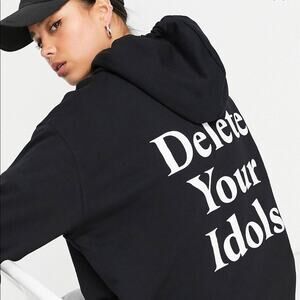 House Of Holland Slogan Hoodie S